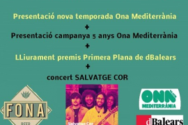 Aquest dijous, a Es Baluard, sus a la temporada dels cinc anys d'Ona Mediterrània