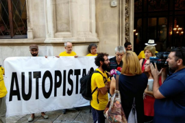 Exigeixen un debat televisat amb els responsables de l’autopista Llucmajor-Campos i la paralització de les obres