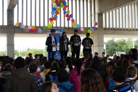 L'IES Binissalem va celebrar una jornada solidària a benefici del projecte d'UNICEF. 