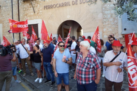 Els treballadors del Tren de Sóller demanen signar el nou conveni «sense més cessions» a l'empresa