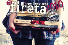 Imatge del cartell d'una de les edicions de La Fireta Gratuïta de Llibres que organitza Palmajove.