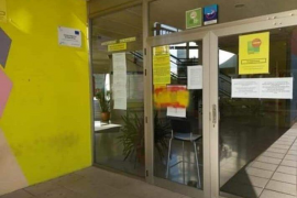 Aquesta seria una de les pintades aparegudes a l'IES Marratxí.