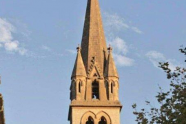 Concentració de protesta contra la diada militarista de l’exèrcit espanyol a Binissalem