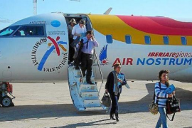 Desgavell en els vols entre illes