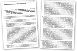 Segons el diari Última Hora, Mut denuncia una estratègia política per «col·locar un cap de policia» que «sucumbeixi» a les idees de l’Ajuntament «sense objeccions».