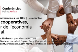 'PalmaActiva' acull aquest divendres vinent una jornada sobre cooperativisme.