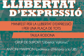 Trobada per la llibertat d'expressió a Son Sardina