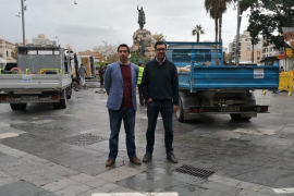 Cort realitza obres de millora per tenir el centre de Palma «preparat» per a Nadal