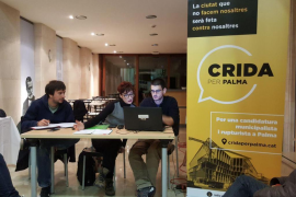 La crida per Palma va fer ahir un acte a la Can Alcover.