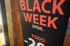 Afedeco estima un descens en torn del 5% en les ventes del 'Black Friday'