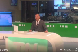 La Televisió d'Eivissa i Formentera emet l'informatiu en espanyol, per primer pic en 24 anys, «com a acte de protesta»