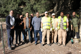 Netegen grafitis i pintades de la Serra de Tramuntana