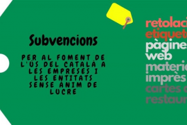 El Consell concedeix més de 200.000€ en ajudes pel foment de l’ús del català