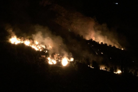 Controlat l'incendi que aquest diumenge ha cremat 13 ha a Tuent