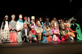 El Xesc Forteza acull l'assaig general de 'L'Adoració dels Reis d'Orient'