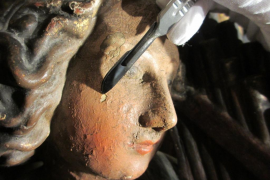 Comença la fase final de la restauració del Betlem de la Sang