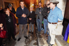 Col·locada una fita 'stolperstein' en record del batle Llorenç Roses