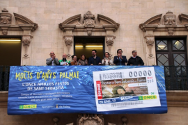[VÍDEO] El cupó de la ONCE amb la imatge del Drac de na Coca difondrà les festes de Sant Sebastià