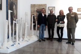 Miquela Vidal rememora els seus darrers vint anys d'escultura a Palma