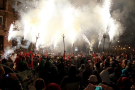 Palma acollirà dilluns el Correfoc de Sant Sebastià amb sis colles de dimonis