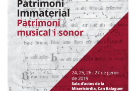 El Consell organitza les Jornades de Patrimoni musical i sonor