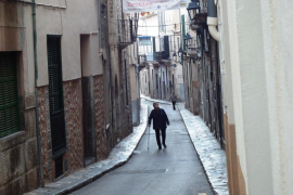 Les voravies del carrer de Sa Mar s’anivellaran amb el nou paviment de llambordes