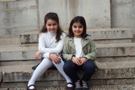 Clara Muntaner Soler (esquerra) i Emma Suñer Estarellas.