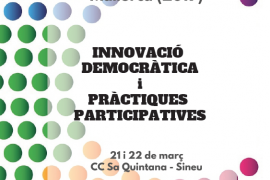 Organitzen unes jornades de participació sobre innovació democràtica