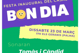 Inauguren aquest dissabte el Casal Bon Dia a Els Geranis de Palma