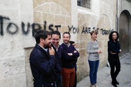 La proposició planteja l'eliminació immediata de les pintades a causa de la «nefasta imatge que estan transmetent de Palma en relació als turistes».