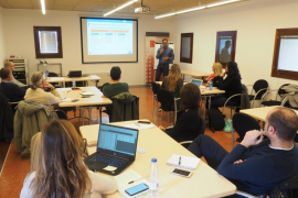 Imatge d'una de les jornades organitzades per la Fundació Bit.