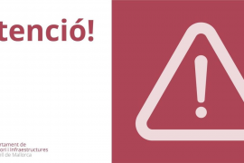 El túnel de sa Mola romandrà tancat els vespres, des de dilluns i fins dimecres