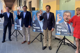 El PP es presenta com «la primera opció del centredreta» en el sus de la campanya