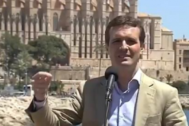 Casado torna a parlar de Països Catalans en el seu míting de campanya a Palma