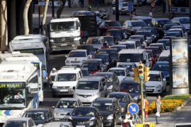 Greenpeace suspèn la mobilitat sostenible de Palma per «l'abús del cotxe»