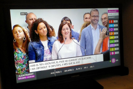 Armengol ha aparegut aquesta nit per valorar els resultats de les eleccions.