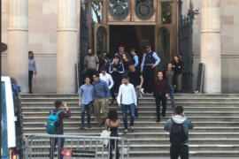 Un any de presó pel cantant de Xarxa i altres 8 estudiants per una protesta estudiantil