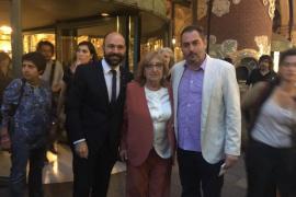 Marcel Mauri (Òmnium), Marta Pessarrodona i Josep de Luis (OCB)