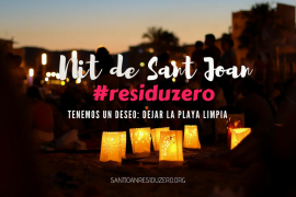 Un moviment per acabar amb les tones de residus que deixa la celebració de la Nit de Sant Joan