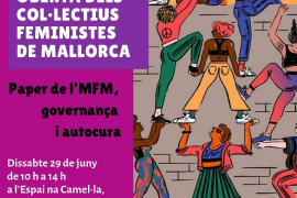 Organitzen la I Trobada Oberta de Col·lectius Feministes de Mallorca