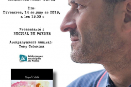 El poeta Miquel Català presenta ‘La dona del bosc’ a Palma
