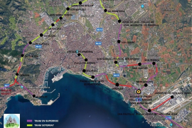 'Units per Conservar' proposa una ronda ferroviària a Palma i reduir el parc automobilístic