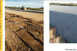 Els Antiautopistes denuncien que el Consell «continua usant escòries de la incineradora en l’autopista Llucmajor-Campos»