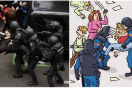 Segons els sindicats policials el còmic 'incita a l'odi' contra les forces de seguretat.