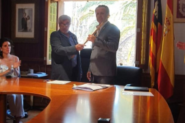 Xisco Marroig demana «unitat» en el seu primer discurs com a batle de Fornalutx