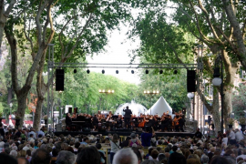 El cicle 'Estius Simfònics' arrenca aquest dijous amb un concert en el Passeig del Born