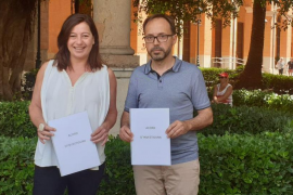 Els devuit compromisos d'Armengol amb MÉS per Menorca