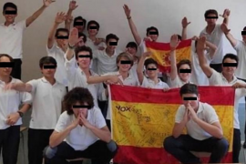 UOB exigeix que es retiri el concert al col·legi on un grup d'alumnes ha fet una salutació feixista