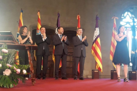 Armengol pren possessió de la presidència conscient de que «la responsabilitat és major perquè no començam de zero»