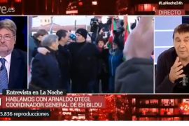 Primera proposició de Ciudadanos al Parlament: que IB3 no entrevisti Arnaldo Otegi